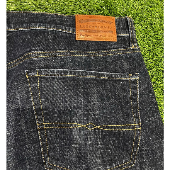 Lucky Brand 329 Classic Straight Denim Blue Jeans Men's 40X30 Waist 40" - Picture 4 of 14